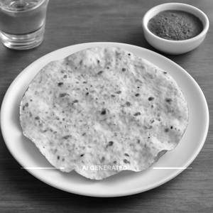 Roasted  papad