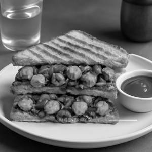 Chilli Paneer Sandwich