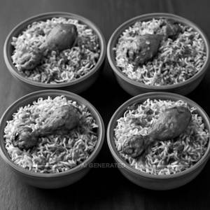 Chicken Dum Biryani (Pack of 4)