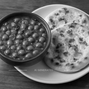 Chana Masala With Butter Kulcha (2 Pcs)