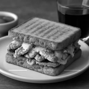 Chicken cheese sandwich
