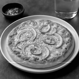 Onion cheese pizza 8 inches