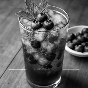 Blue Berry Mojito