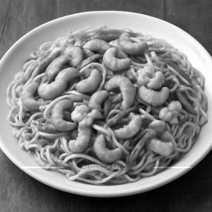 Egg cashew noodles