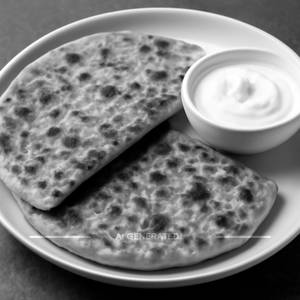Paneer Paratha [2 Pieces] With Dahi