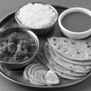 Mutton Masala Thali