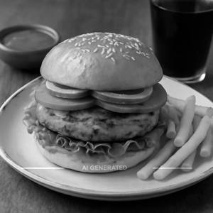 Tandoori Paneer Burger