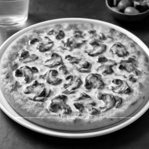 Cheese Mushroom Pizza