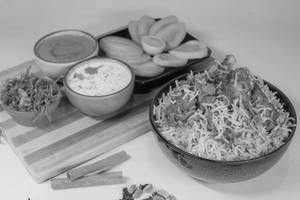 Hyderabadi Mutton Biryani - Basmati Rice