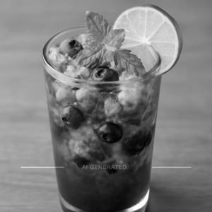 Blue Berry Mojito