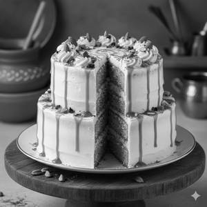 Thandai Cake [Eggless]   