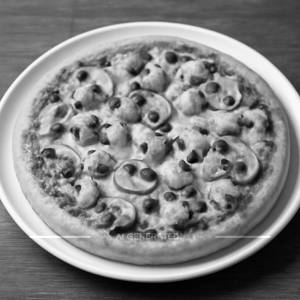 Chicken Mushroom Pizza