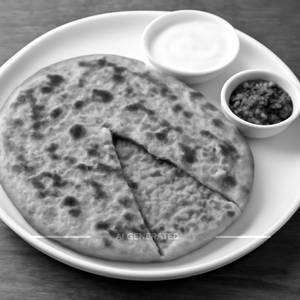 2 Aloo Paratha