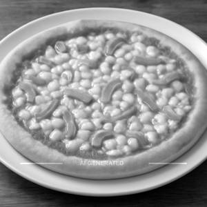 8" Corn Capsicum Pizza