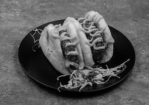 Open Bao Corn Fritters