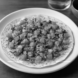 Roasted Masala Papad