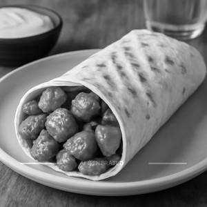 Chicken Makhani Shawarma