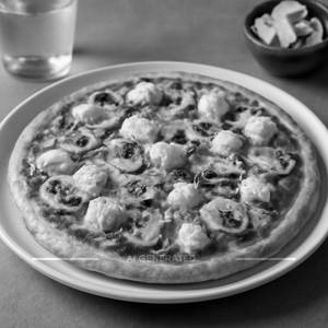 Mushroom paneer pizza [8 inches]