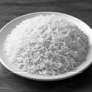 Plain rice