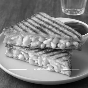 Sweet Corn Cheese Sandwich