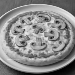 Mushroom Pizza [8 Inches]       