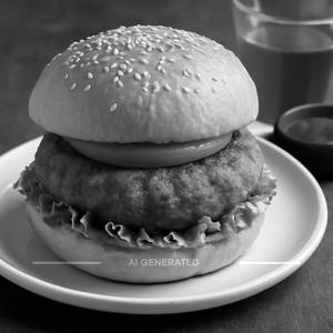 Chicken Tikki Burger
