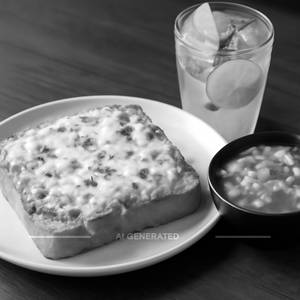 Cheese Chilli Toastie + Masala Corn + Virgin Mojito