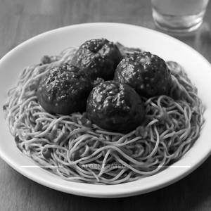 Veg Manchurian Noodles
