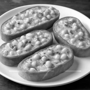 Corn garlic bread [4 pieces]