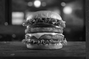 Devils Veg Double Patty Burger
