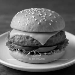 Veg Cheesy Burger