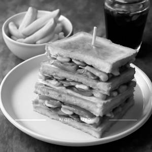 Veg Club Sandwich