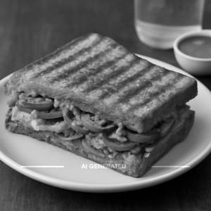 Peri peri veg sandwich
