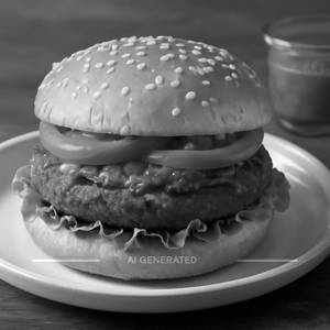Schezwan Burger