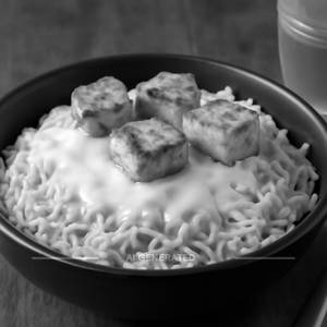 Paneer Tikka Cheese Maggi