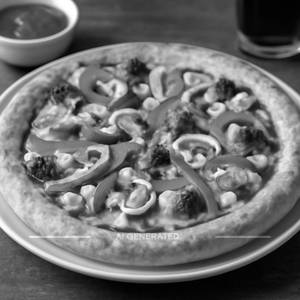 Veg exotica pizza