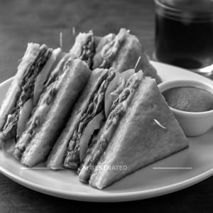 Veg Club Sandwich