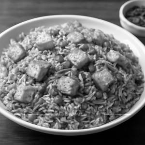 PANEER GARLIC RICE