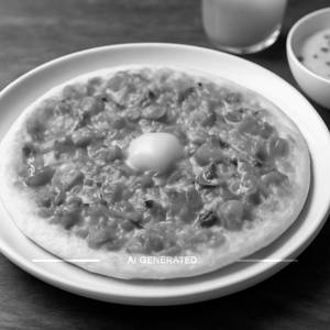 Butter Tomato Onion Uttapam