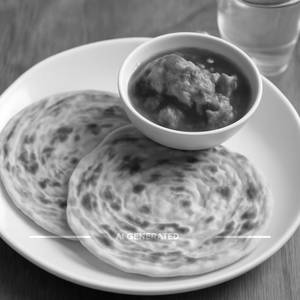 Two Parotta with Chicken