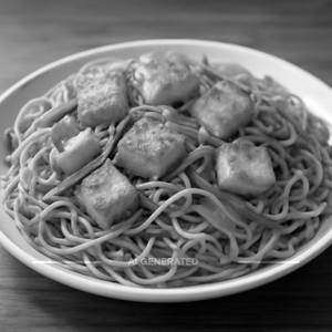 Paneer noodles