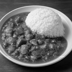 Veg Kolhapuri with Rice