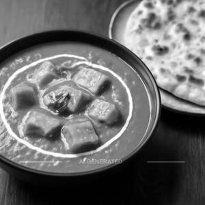 Butter Paneer Masala+ Butter Naan