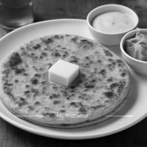 Paneer Paratha - Butter