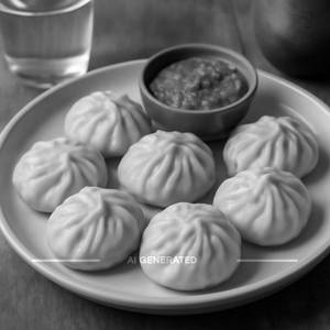 Steamed momos veg