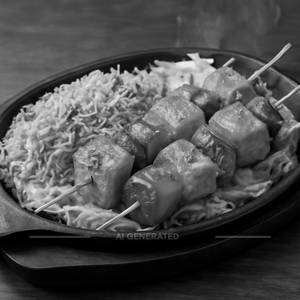 Paneer Shashlik Sizzler