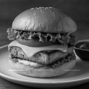 Paneer Cheese Burger