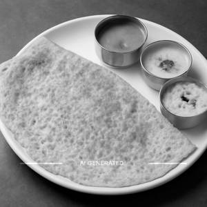 Rava Plain Dosa