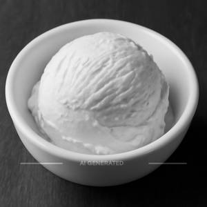 Black Currant And Vanilla Ice Cream