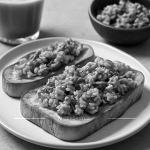 Paneer Bhurji Toast